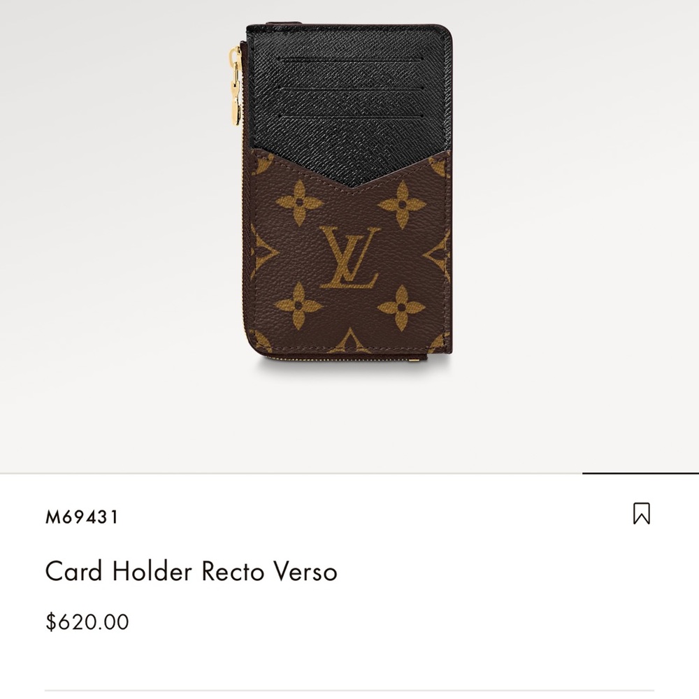 Authentic- Louis Vuitton Card Holder